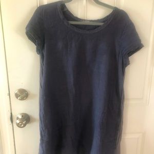 CP Shades cover up/ linen tunic dress size m